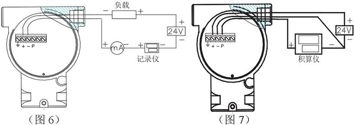 靶式流量計(jì)接線圖